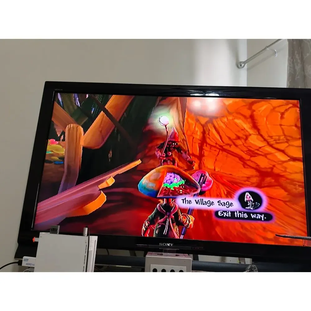 Mushroom Men The Spore Wars (Nintendo Wii) Disc Tested
